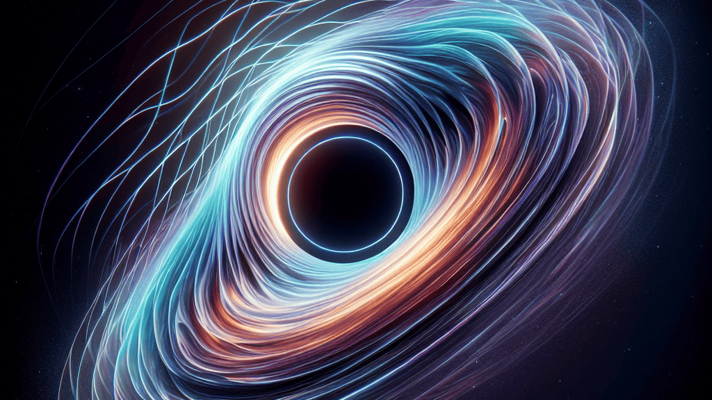 How Black Holes and Cosmic Matter Dance in Space 1024x576