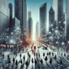How Cities Learn Secrets of Human Movement