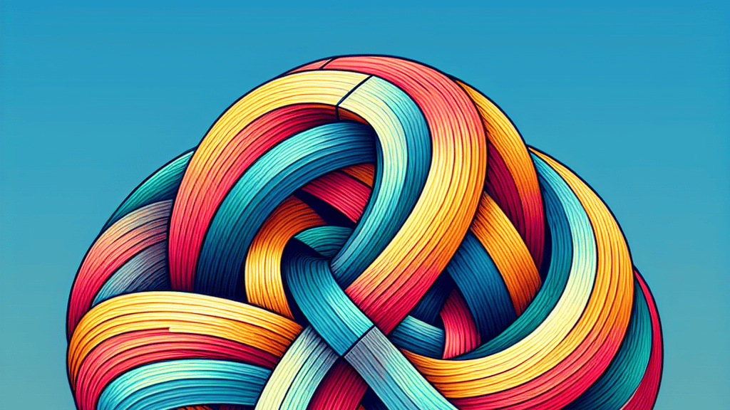 Understanding Intricate Knot Theory Through Complex Shapes