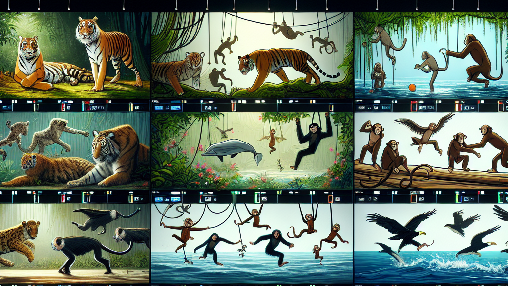 Can Text Control How Animals Move in 3D Worlds