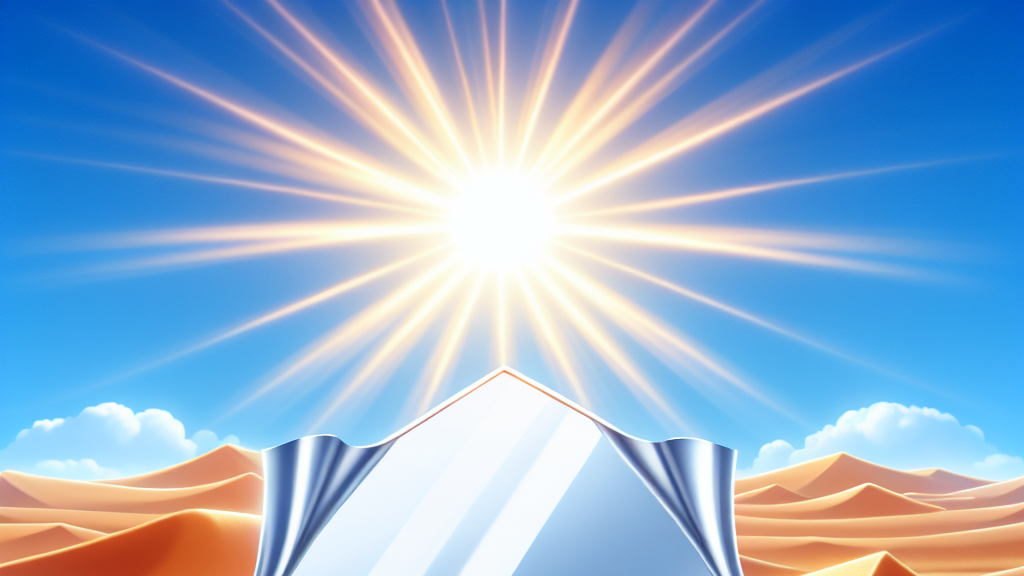 Could White Starch Film Cool Your Home Naturally