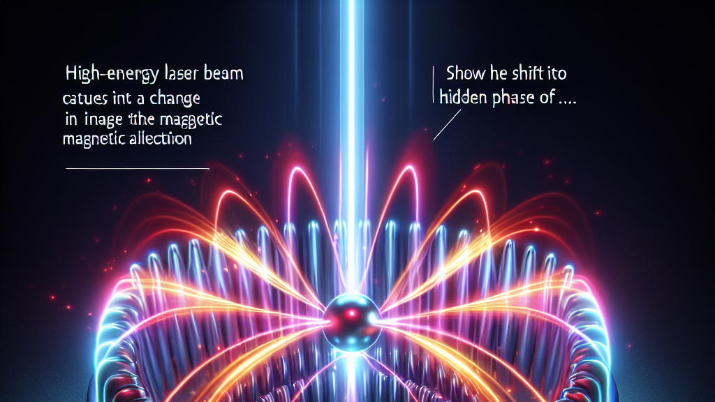 Can Lasers Reprogram Magnetic Materials