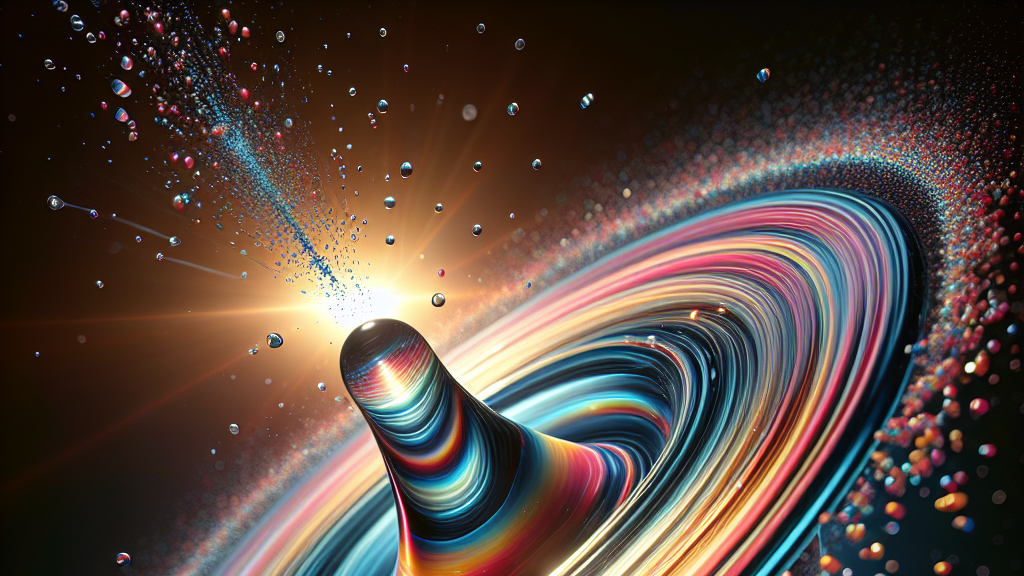 Can Liquid Drops Defy Gravity by Spinning