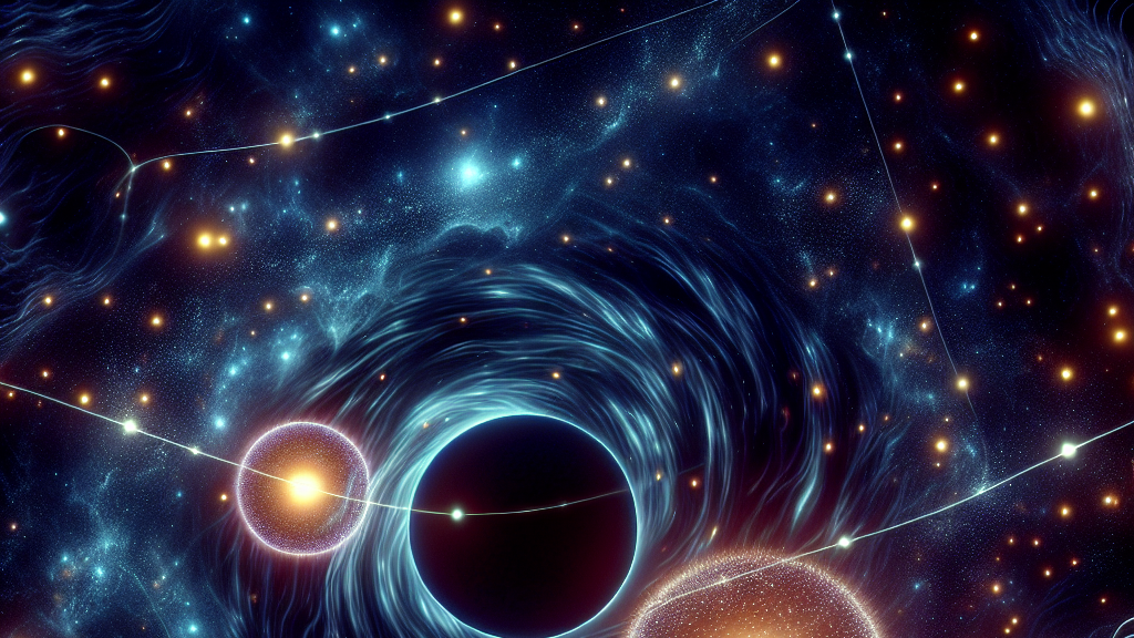Discover How Black Holes Entangle Particles