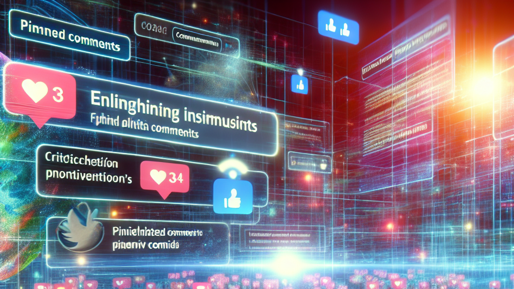 Can Pinning Comments Change Online Behavior