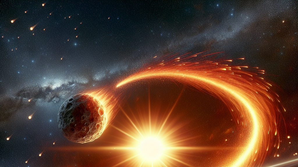 Did This Comet Survive Its Fiery Encounter